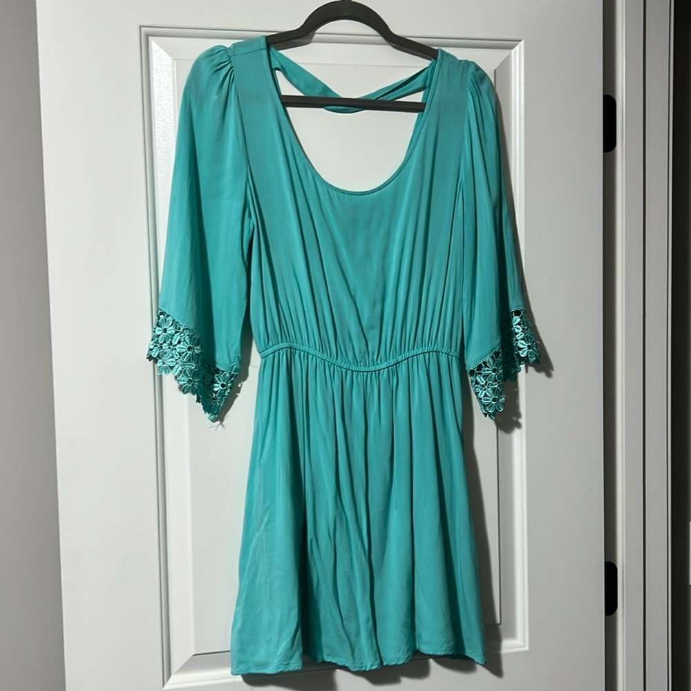 3/4 sleeve dress